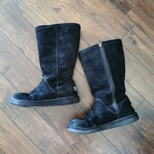 Ugg Australia Black Tall Boots Size 11